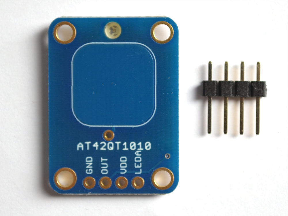 Standalone Momentary Capacitive Touch Sensor Breakout - Click Image to Close