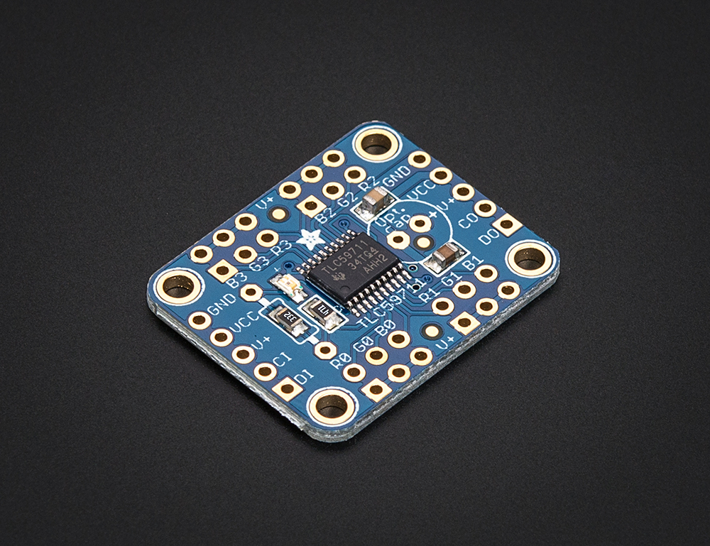 Adafruit 12-Channel 16-bit PWM LED Driver - SPI Interface - Click Image to Close
