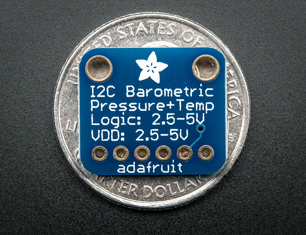 MPL115A2 - I2C Barometric Pressure/Temperature Sensor - Click Image to Close