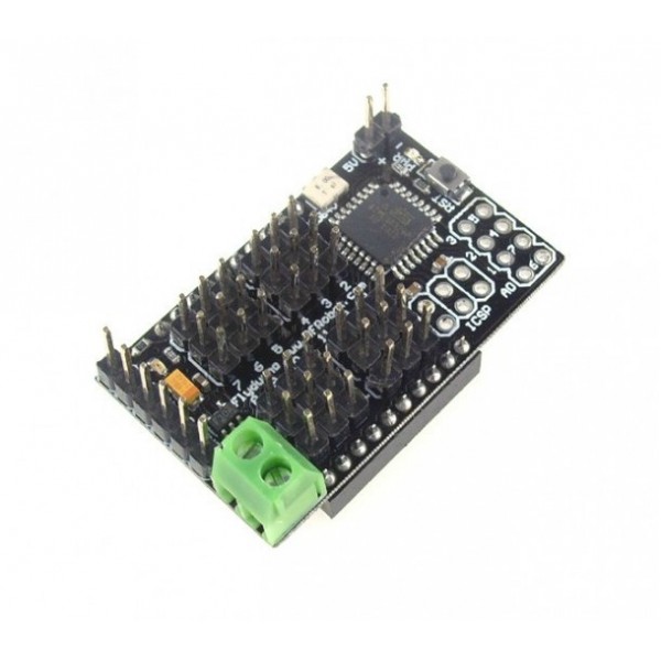 Flyduino-A 12 Servo Controller ( Arduino Compatible)