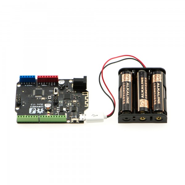 MicroUSB Battery Holder (3xAA)