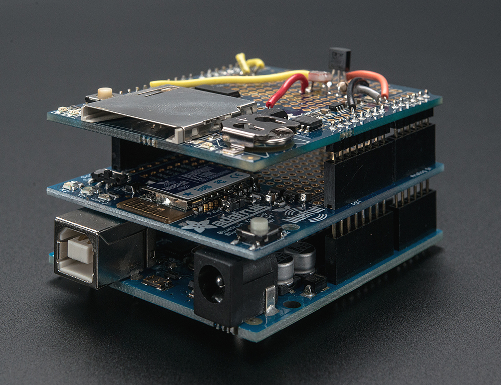 Bluefruit EZ-Link Shield - Bluetooth Arduino Serial & Programmer - Click Image to Close