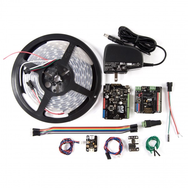 RGB LED Strip Kit for Arduino (support iPhone & Android)